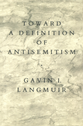 Cover image for Toward a definition of antisemitism