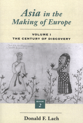 Cover image for Asia in the making of Europe, Vol. 1, Book 2