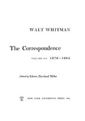 Cover image for The correspondence, Vol. 3