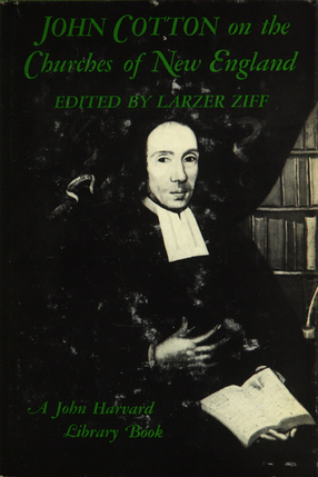 Cover image for John Cotton on the churches of New England