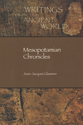 Cover image for Mesopotamian chronicles
