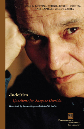 Cover image for Judeities: questions for Jacques Derrida