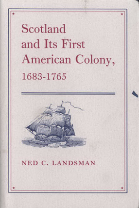 Cover image for Scotland and its first American colony, 1683-1765