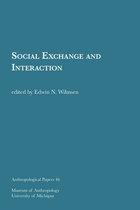 Cover image for Social Exchange and Interaction