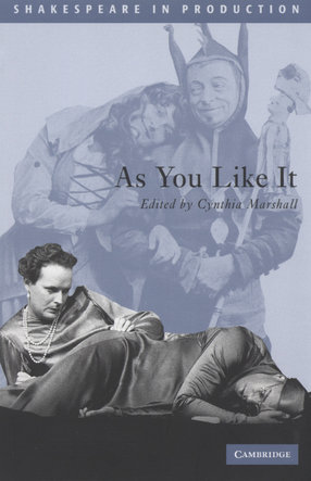 Cover image for As you like it