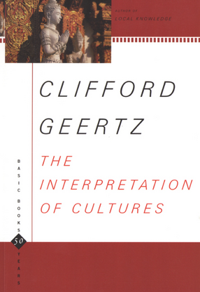 Cover image for The interpretation of cultures: selected essays