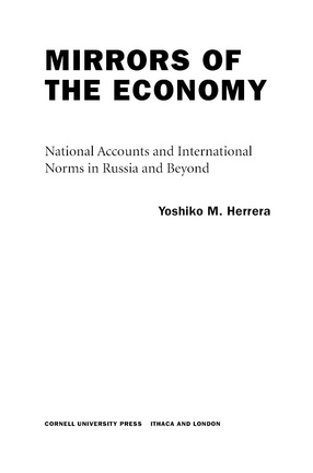 Cover image for Mirrors of the economy: national accounts and international norms in Russia and beyond