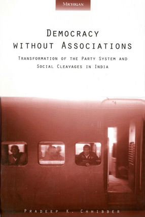 Cover image for Democracy without Associations: Transformation of the Party System and Social Cleavages in India