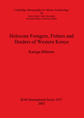 Cover image for Holocene Foragers, Fishers and Herders of Western Kenya