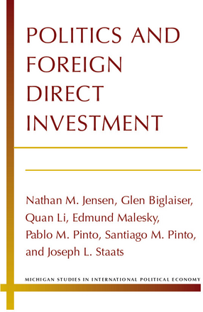 Cover image for Politics and Foreign Direct Investment