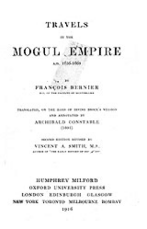 Cover image for Travels in the Mogul empire A.D. 1656-1668
