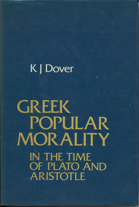 Cover image for Greek popular morality in the time of Plato and Aristotle