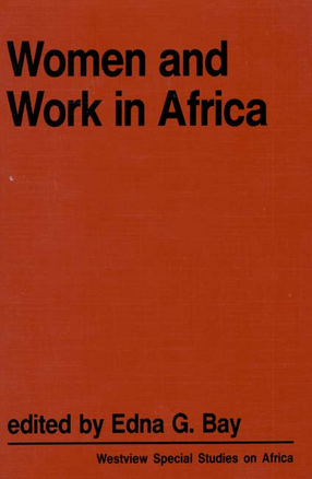 Cover image for Women and work in Africa
