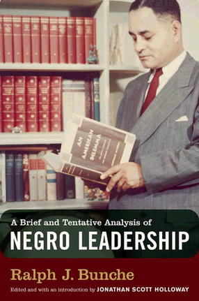 Cover image for A brief and tentative analysis of Negro leadership
