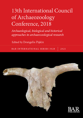 Cover image for 13th International Council of Archaeozoology Conference, 2018: Archaeological, biological and historical approaches in archaeozoological research