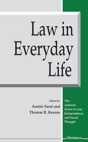 Cover image for Law in Everyday Life