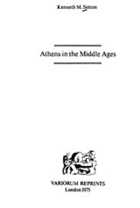 Cover image for Athens in the Middle Ages
