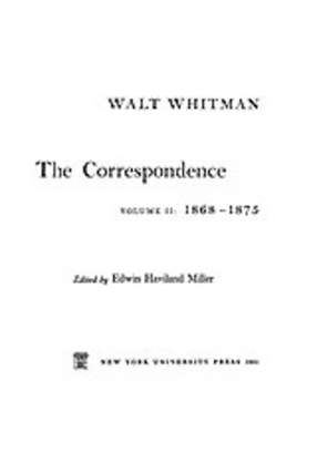 Cover image for The correspondence, Vol. 2