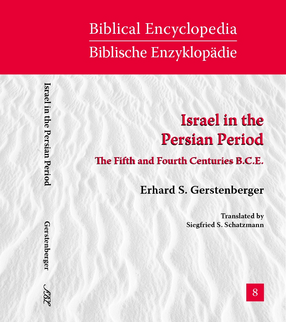 Cover image for Israel in the Persian period: the fifth and fourth centuries B.C.E.
