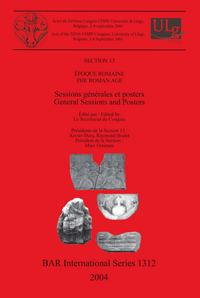 Cover image for Époque romaine / The Roman Age: Sessions générales et posters / General Sessions and Posters