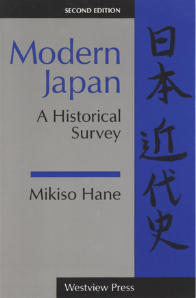 Cover image for Modern Japan: a historical survey
