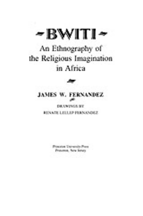 Cover image for Bwiti: an ethnography of the religious imagination in Africa
