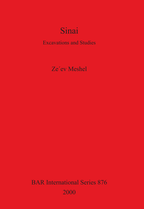 Cover image for Sinai: Excavations and Studies
