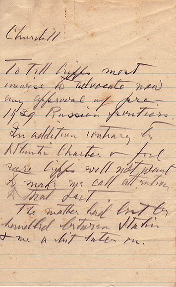 FDR note