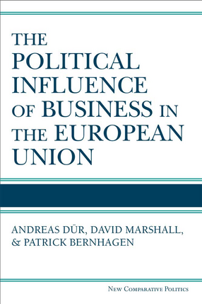Cover image for The Political Influence of Business in the European Union
