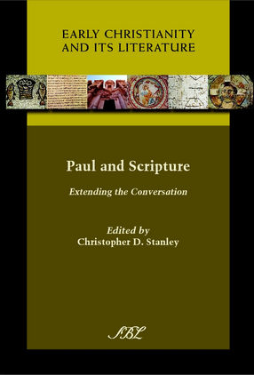 Cover image for Paul and scripture: extending the conversation