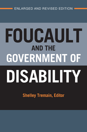 Cover image for Foucault and the Government of Disability