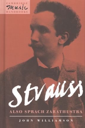 Cover image for Strauss, Also sprach Zarathustra