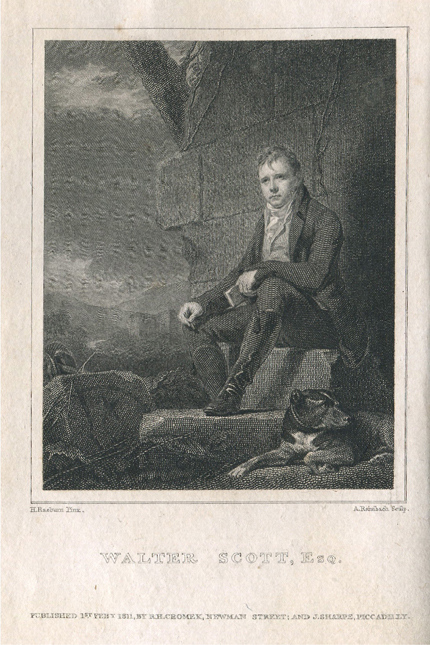 Walter Scott, The Lady of the Lake. A Poem, Eighth edition (Edinburgh: Ballantyne, 1810), Frontispiece.