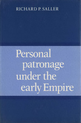 Cover image for Personal patronage under the early Empire