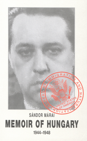 Cover image for Memoir of Hungary, 1944-1948