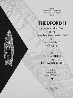 Cover image for Thedford II: A Paleo-Indian Site in the Ausable River Watershed of Southwestern Ontario