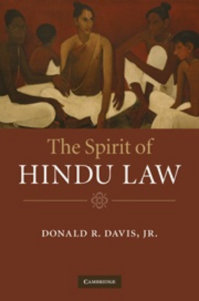 Cover image for The spirit of Hindu law
