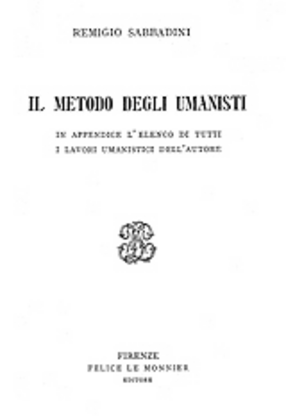 Cover image for Il Metodo Degli Umanisti