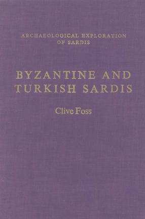 Cover image for Byzantine and Turkish Sardis