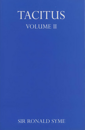 Cover image for Tacitus, Vol. 2