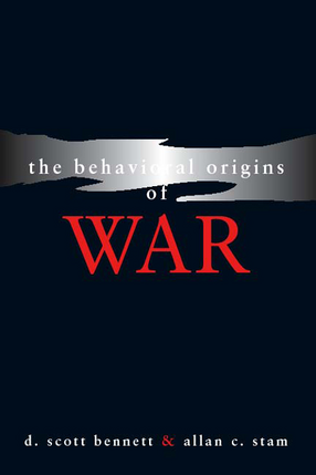Cover image for The Behavioral Origins of War
