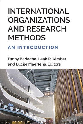 Cover image for International Organizations and Research Methods: An Introduction