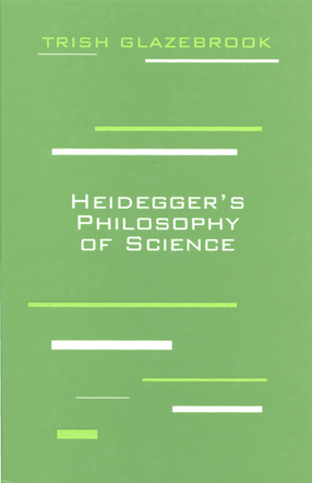 Cover image for Heidegger’s philosophy of science