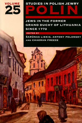 Cover image for Jews in the Former Grand Duchy of Lithuania Since 1772