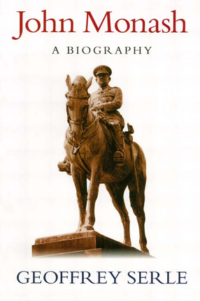 Cover image for John Monash: a biography