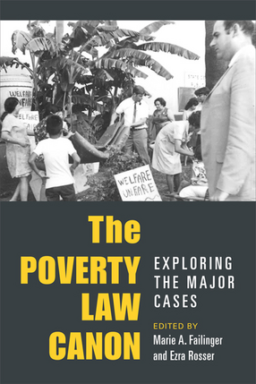 Cover image for The Poverty Law Canon: Exploring the Major Cases