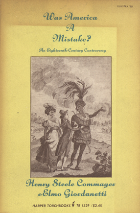 Cover image for Was America a mistake?: an eighteenth-century controversy