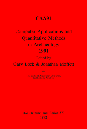 Cover image for Computer Applications and Quantitative Methods in Archaeology 1991