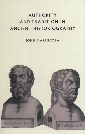 Cover image for Authority and tradition in ancient historiography