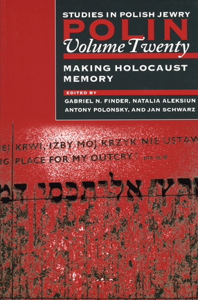 Cover image for Making Holocaust memory